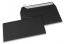 Farbige Kuverts Papier - Schwarz, 110 x 220 mm | Briefumschlaegebestellen.at