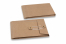 Kartonverpackung mit Kordelverschluss - 114 x 162 x 25 mm, braun | Briefumschlaegebestellen.at