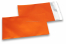 Orange Folienkuverts matt metallic farbig - 114 x 162 mm | Briefumschlaegebestellen.at