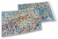 Silberne Holografisch Metallic Folienkuverts - 162 x 229 mm | Briefumschlaegebestellen.at