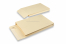 Faltentaschen Klotzboden - 230 x 350 x 40 mm, Creme | Briefumschlaegebestellen.at