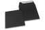 Farbige Kuverts Papier - Schwarz, 160 x 160 mm | Briefumschlaegebestellen.at