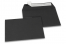 Farbige Kuverts Papier - Schwarz, 114 x 162 mm | Briefumschlaegebestellen.at